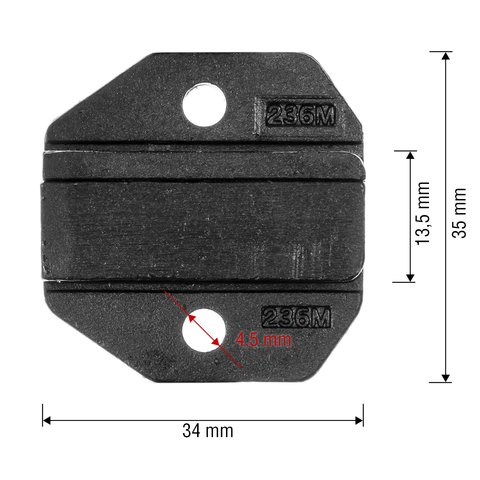 Матрица для кримпера Pro'sKit CP-236DM6 Превью 1