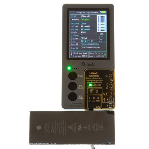 Акумулятор для iPhone 8, Li-ion, 3,82 B, 1821 мАг, Original (PRC), original IC, #616-00357 Прев'ю 1
