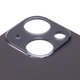 Задня панель корпуса для iPhone 13 mini, чорна, не потрібно знімати скло камери, Original (PRC), big hole, midnight Прев'ю 1