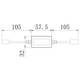 CAN Bus Adapter for Preventing LED Headlight Errors UP-DE-H11 Preview 1
