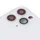 Housing compatible with iPhone 11 Pro, (silver, with SIM card holders, with side buttons, matte silver) Preview 1