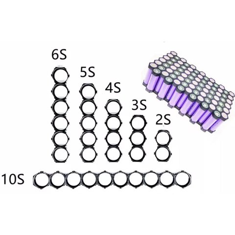Holder for Batteries 18650, (cell, 1x3) Preview 1