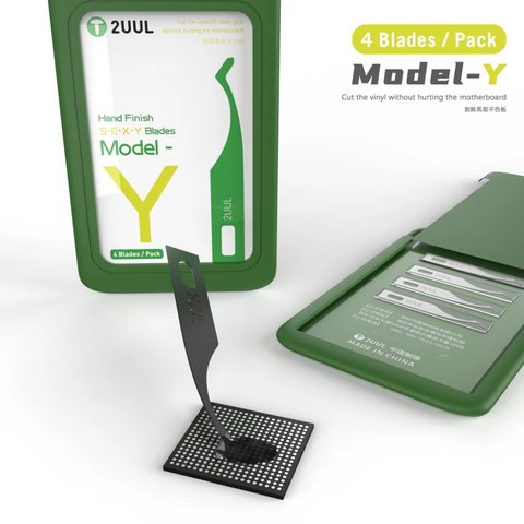 Scalpel Blade 2UUL DA17 Model Y, (for ICs, 4 pcs.) Preview 1