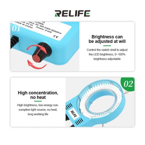 Microscope Illuminations RELIFE RL-033M, (diode, 144 LED) Preview 3