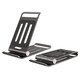 Holder Hoco PH49, (gray, portable, folded, desktop, metal) #6931474771735 Preview 1