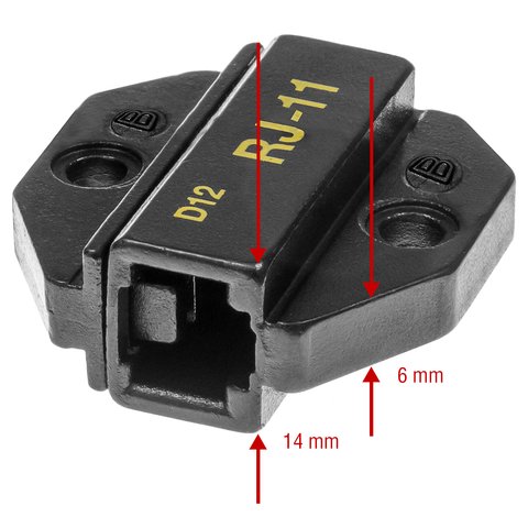 Mordazas para crimpadora Pro'sKit 1PK-3003D12 Vista previa  2