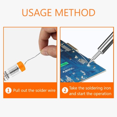 Estaño Amaoe 6337-I, Sn 63% , Pb 37%, 0,6 mm, 8 m Vista previa  2