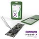 Cuchilla de bisturí 2UUL DA16 Model X, para microcircuitos, 4 uds. Vista previa  1