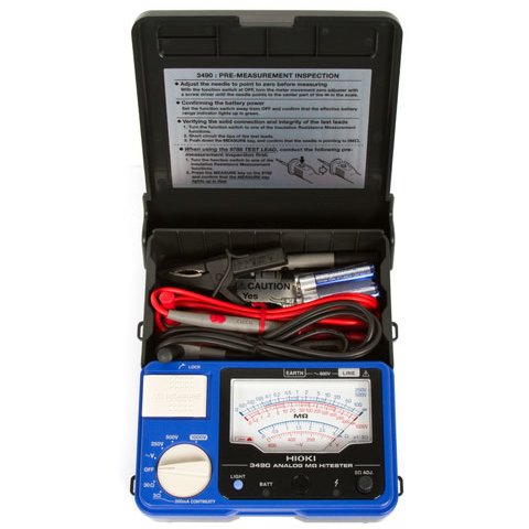 Аналоговый мегаомметр HIOKI HiTESTER 3490 Превью 4