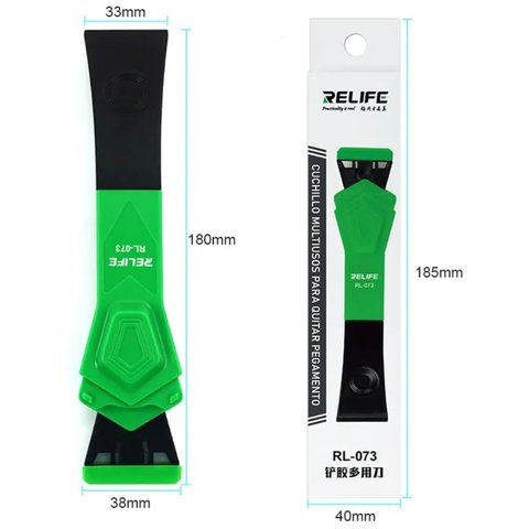 Cкребок для снятия клея RELIFE RL-073, с лезвием Превью 1