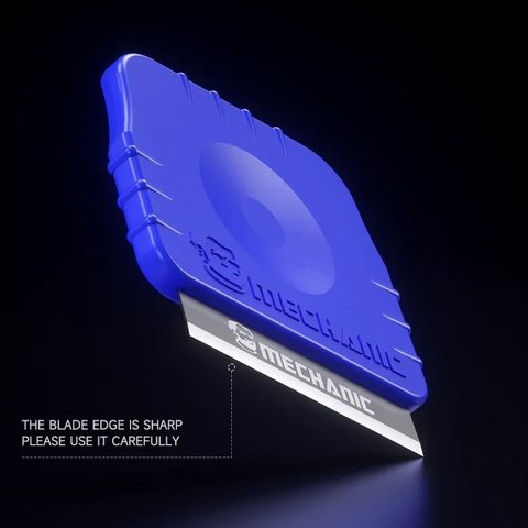 Скребок для зняття клею Mechanic 003, з лезом, 3 шт. Прев'ю 5