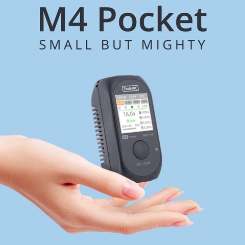 Зарядное устройство ToolkitRC M4 Pocket, Original, 80W DC Превью 1