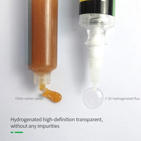 Флюс-паста RELIFE F-20, не потребує змивання, 10 мл Прев'ю 4