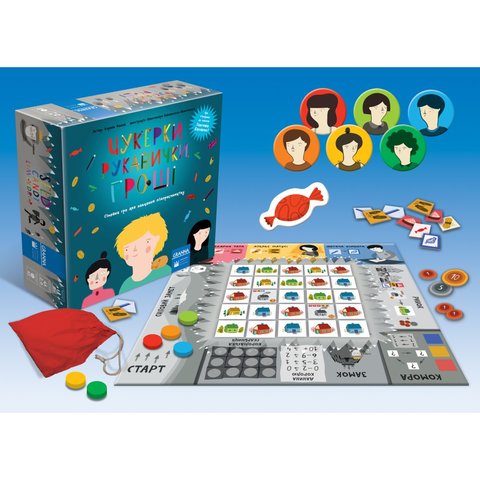 Настільна гра Granna Цукерки, рукавички, гроші Прев'ю 1