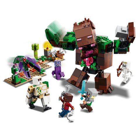 Конструктор LEGO Minecraft Гидкі джунглі (21176) Прев'ю 3